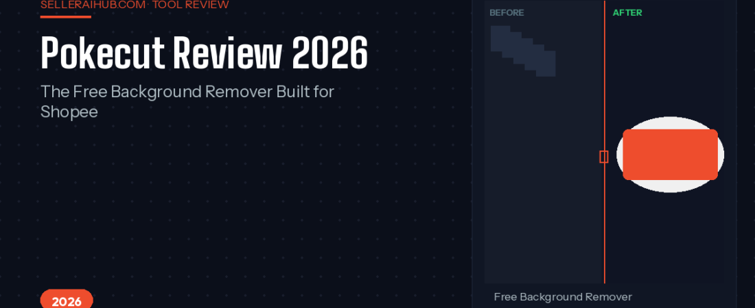 Pokecut Review 2026: The Free Background Remover Built for Shopee Sellers
