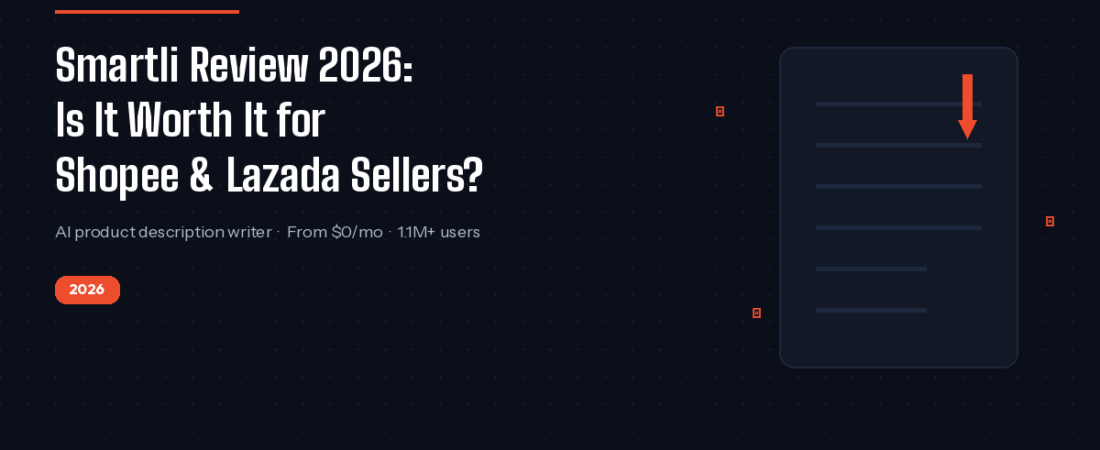 Smartli Review 2026: Is It Worth It for Shopee & Lazada Sellers?
