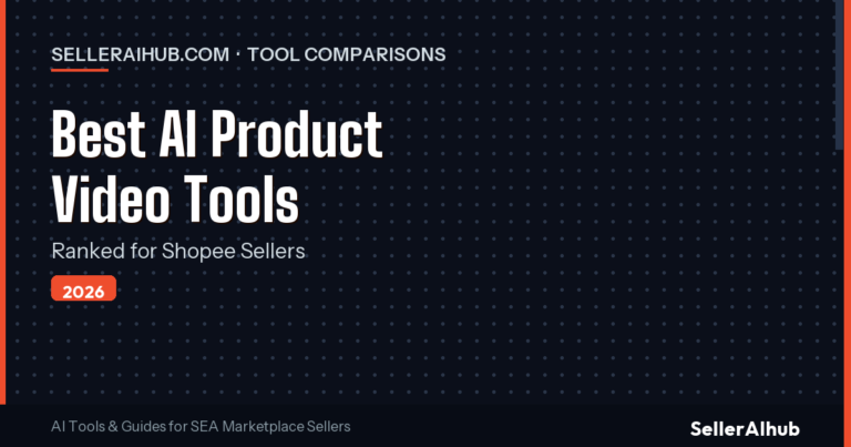 Best AI Product Video Tools for Shopee & TikTok Shop 2026