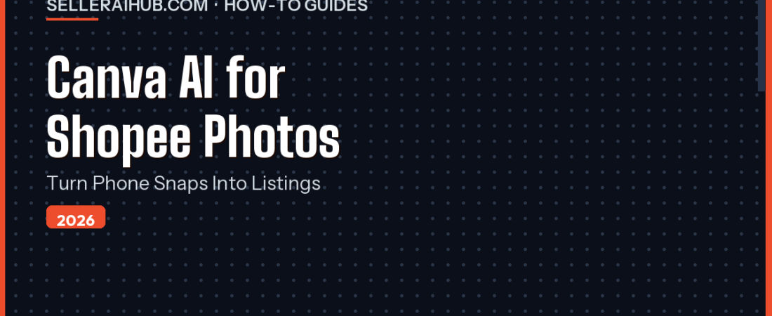 Canva AI for Shopee Product Photos 2026: Step-by-Step Guide