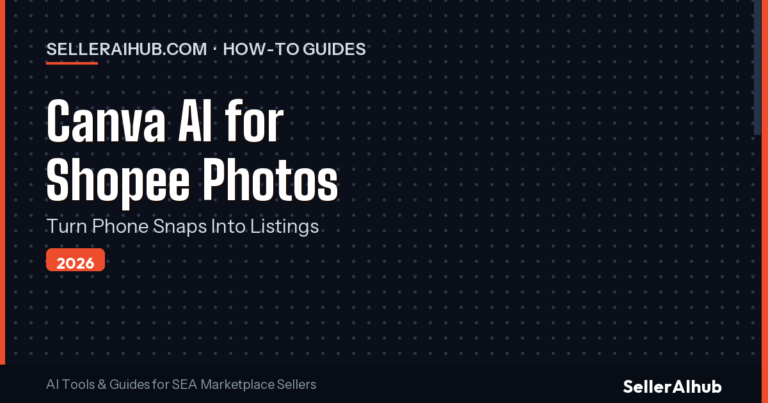 Canva AI for Shopee Product Photos 2026: Step-by-Step Guide