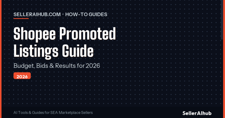 Shopee Promoted Listings Guide 2026: Budget, Bids & Results