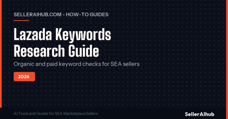 Lazada Keywords 2026: Seller Research Guide