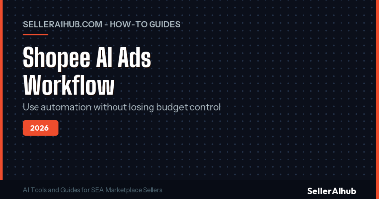 Shopee AI Ads 2026: Seller Setup and Reporting