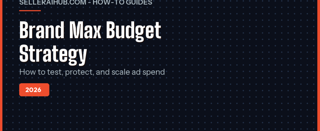 Shopee Brand Max Budget Strategy 2026 Guide