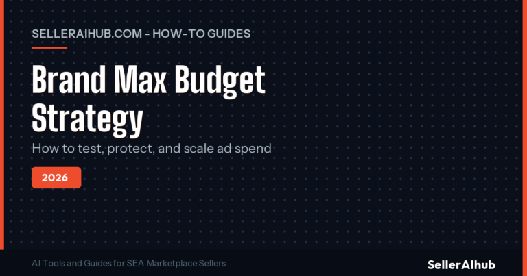 Shopee Brand Max Budget Strategy 2026 Guide